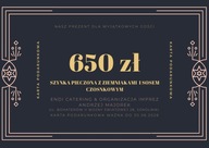 Voucher - szynka pieczona z ziemniakami i sosem czosnkowym