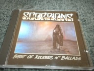 SCORPIONS Best Of Rockers N' Ballads 2ND. PRESS 1994 Schenker Maine HARD