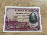 Hiszpania - 50 pesetas - 1928 - UNC/UNC-