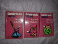 Witold Gombrowicz Dziennik 3 tomy Tomy 1-3: 1953-1956 1957-1961 1961-1969