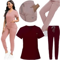 KOMPLET MEDYCZNY SCRUBS DAMSKI MUNDUREK UNIFORM MEDYCZNY ROZMIAR M