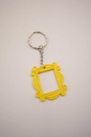 Brelok przyjaciele friends ramka żółta