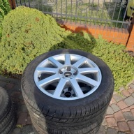 Koła Lato Audi A4 B6 S Line 225/50r17 Opony Jak Nowe