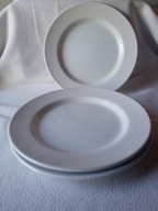 3szt gładki talerz płytki obiadowy śred 26cm
