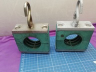 obejma skorupowa węży rur zawiesia DP-C4 RSB 1.4571 fi 56mm 2szt