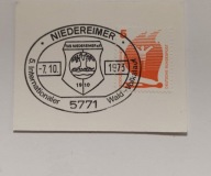 Niemcy. Kasownik Niedereimer. 04528