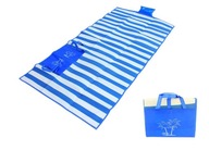 WODOODPORNA MATA PIKNIKOWA KOC Z PODUSZKĄ 178 x 90 CM SKŁADANY Z TORBĄ