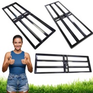 NIWELATOR TERENU RĘCZNY DO TRAWNIKA RÓWNIARKA ROZGARNIARKA 90x30CM