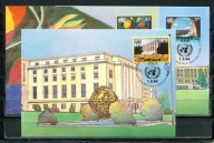 A56487)UNO Genf: Maksimum Karta 256 - 258