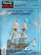 Mały Modelarz 1-2-3/2023 galeon MAYFLOWER