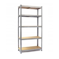 Regał magazynowy metalowy 180 x 90 x 40 cm max 175 kg na półkę