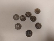 1 zł 1989 1990 sprzedam komplet 8szt