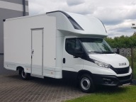 IVECO DAILY KONTENER NISKOPODŁOGOWY 4,43x2,23x2,42 SKLEP BAR FOODTRUCK AC