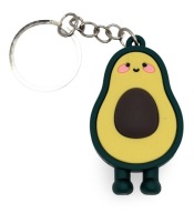 Brelok do kluczy Awokado do plecaka piórnika torebki i walizki owoc avocado