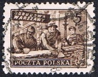 1950 Polska fi 513 - Wydanie na odbudowę Warszawy