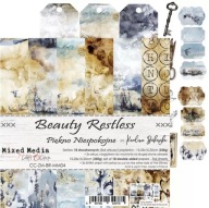 Zestaw papierów BEAUTY RESTLESS 15X15 Craft O'Clock.
