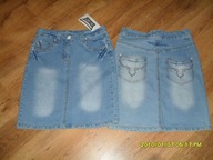 MINI SPÓDNICZKA JEANSOWA-ROZM 34