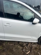 VW POLO V 6R 6C DRZWI PRAWE PRZÓD PRZEDNIE 5 DRZWI HB KOLOR LC9A