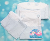 POŚCIEL KLUPŚ 4 ELEMENTY OCHRANIACZ BALDACHIM LIKWIDACJA SKLEPU -70%