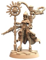 Steam Punk Mechanical Cog Oracle Wyrocznia A Pinup NSFW