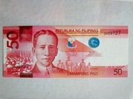 FILIPINY - 50 piso 2010, P-207, piękny, st.1 !!!
