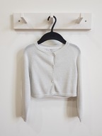 JOHN LEWIS szary sweter sweterek rozpinany bolerko dziewczynka 122 cm