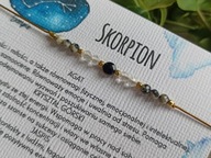 Skorpion. Bransoletka na szczęście, kamienie, amulet