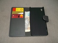 Etui z klapką Sony Ixperia Z5 -z magnesem i kieszonkami na karty ipieniądze