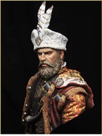 Żywica popiersie husarz 1/10