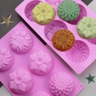 Forma silikonowa do monoporcji, ciastek, mydeł , gipsu