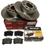 Tarcze Hamulcowe Klocki TYŁ A3 Seat Altea Toledo Leon Octavia 2 VW Golf 5 6