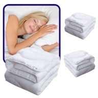 KOŁDRA 160X200 ANTYALERGICZNA CAŁOROCZNA CIEPŁA UNIWERSALNA PRODUKT POLSKI