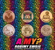 Unikaty! Drewniaki PWG xWG geocaching zestaw