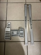 FIAT 500 ABARTH 595 NAKŁADKI NA PROGI LISTWY PODSTOPNICA NAKŁADKA NA PEDAŁ