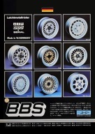Plakat A3 - BBS Mahle Germany Wheels BMW Mercedes Wallpaper