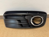 AUDI Q5 8R LIFT KRATKA ZDERZAKA PRZÓD PRAWA CHROM 8R0807682J ! JAK NOWA !