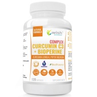 Wish Pharmaceutical kurkumina C3 + Bioperine kapsułki 120 szt