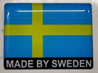 Naklejka 3D wypukła Made by Sweden