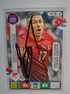 Karta panini autograf Turcja Burek Yilmaz Road to World Cup Russia 2018