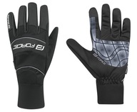Rękawiczki rowerowe Force L czarny