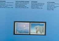 Norwegia Mi. 1202-1203 ** , 1996 r. niedźwiedź w karnecie