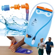 BUKŁAK BIDON DO PLECAKA NA WODĘ 3 LITRY BEZ BPA/PVC LEKKI TRWAŁY TASTE-FREE