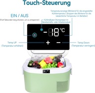 Lodówka BINGI 12.8L przenośna 12V 24V 110V 240V kompresorowa