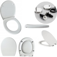 HIT Deska sedesowa owalna wolnoopadająca klapa WC klapa toaletowa