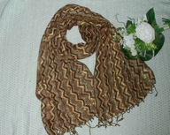 Matalan Szal apaszka złota nitka wiskoza 45 x 180 cm #25