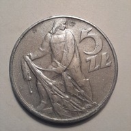 5 zł 1971 -Rybak cenna i rzadka.