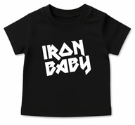 KOSZULKA NIEMOWLĘCA IRON MAIDEN IRON BABY rozmiar 62