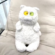 Maskotka Kotek Lalka Przytulanka Dla Dzieci Poduszka Dla Dzieci Biały