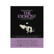 „The Exorcist – Klasyczny Plakat Horror” – Dekoracja dla Fanów Grozy