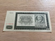 Czechy i Morawy - 1000 koron - 1942 - specimen - UNC/UNC-